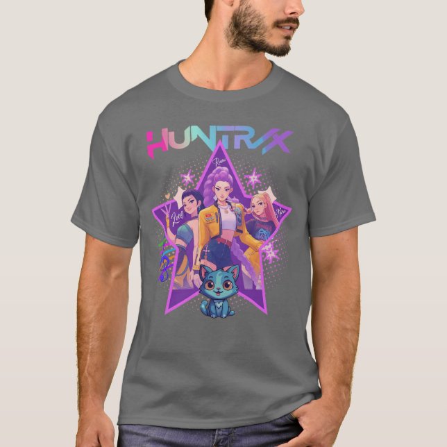 Camiseta Cazadores de demonios Kpop vintage (Anverso)