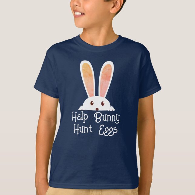 Camiseta Cazadores de huevos de Pascua (Anverso)
