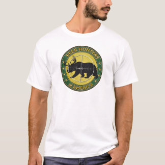 Camiseta Cazadores de la cerveza de América (oso de la