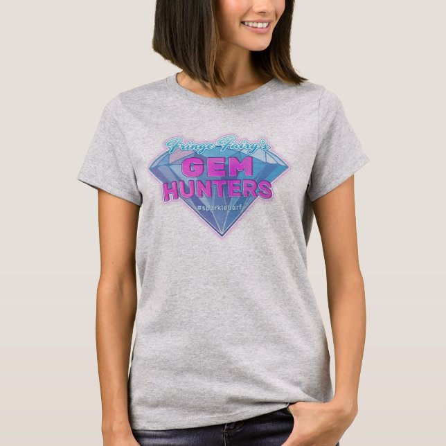 Camiseta Cazadores de la gema de la hada de la franja (Anverso)