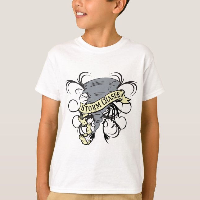 Camiseta Cazadores de la tormenta (Anverso)