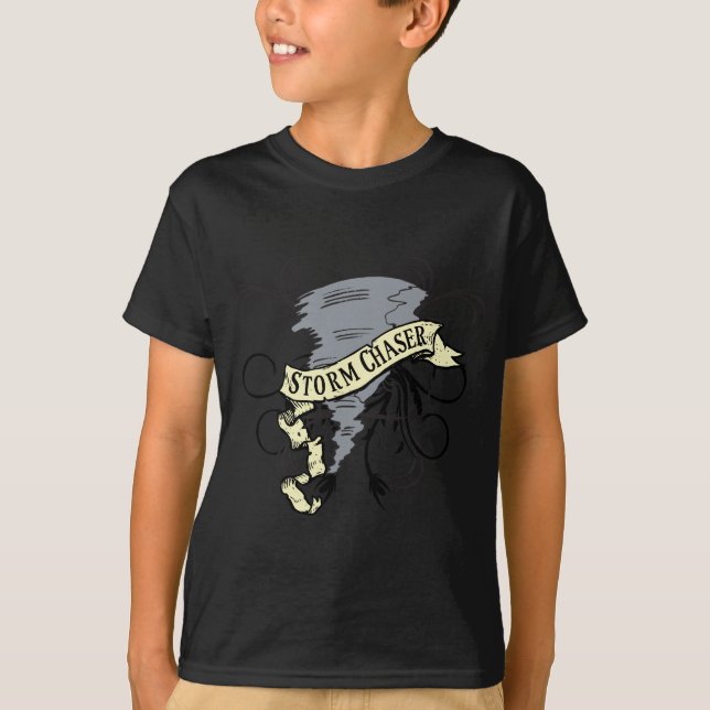 Camiseta Cazadores de la tormenta (Anverso)