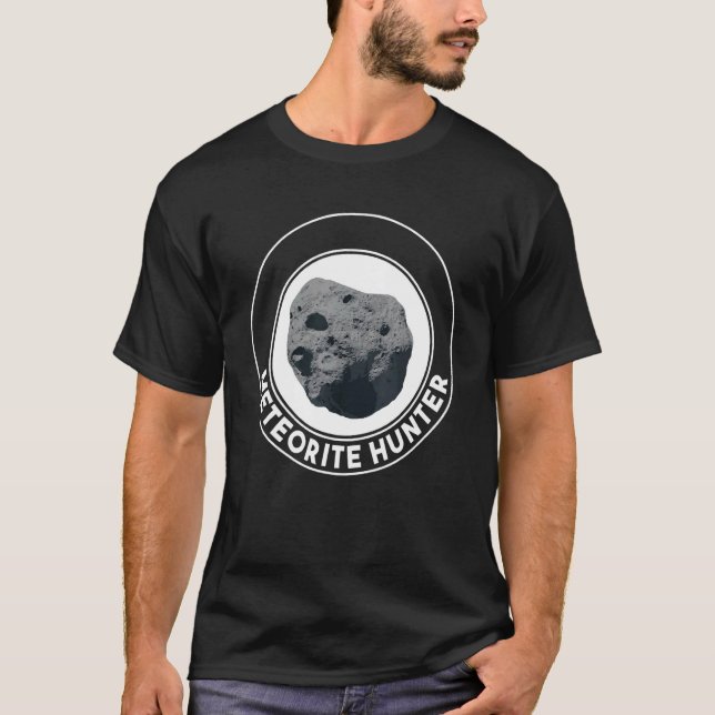 Camiseta Cazadores de meteoritos (Anverso)