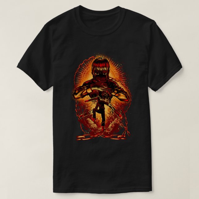 Camiseta Cazadores del diablo público (Diseño del anverso)