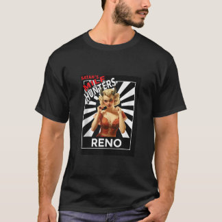 Camiseta Cazadores del MILF de Satanás retro de RENO Ella d
