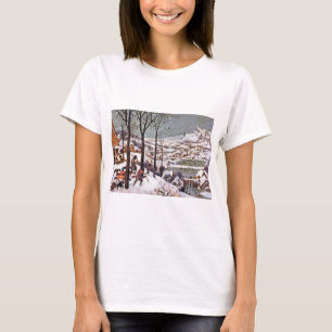 Camiseta Cazadores en la nieve, Pieter Bruegel el anciano