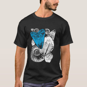 Camiseta Cazadores fósiles paleontología Larga Sleeve T Shi