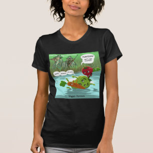 Camiseta Cazadores Veganos Divertidos