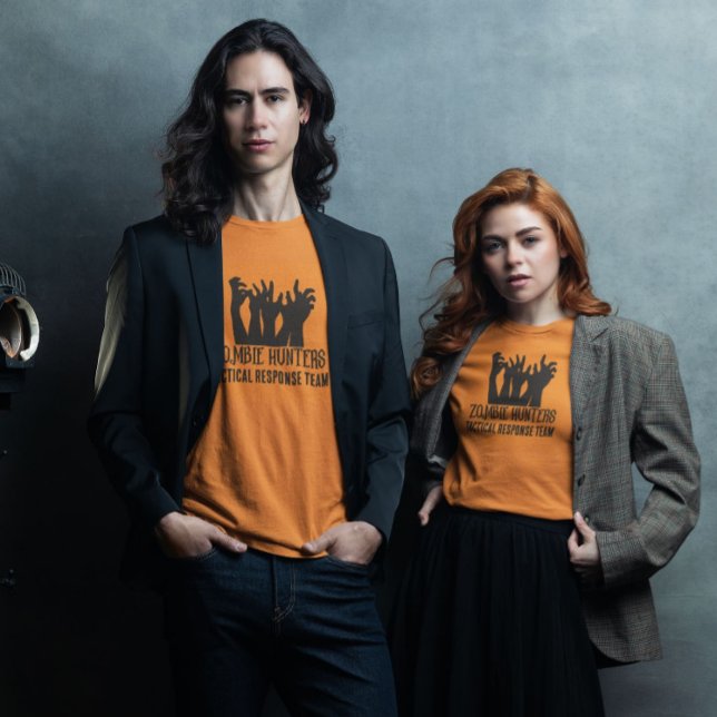 Camiseta Cazadores zombies Equipo de respuesta táctica Hall (Subido por el creador)