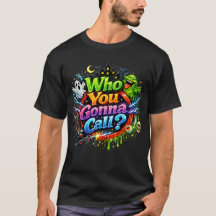 Cazafantasmas "A quién llamarás" Diseño Retro