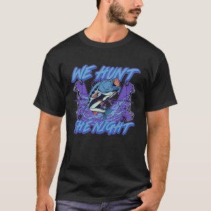 Camiseta Cazamos Peces En La Bodega De Caza Nocturna