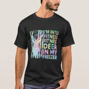 Camiseta Cazando a Tee estoy en aptitud Deer Freezer Funny