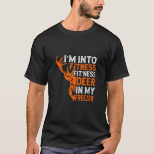 Camiseta Cazando divertida estoy en aptitud cazador deer Fr