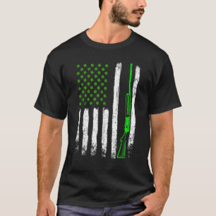 Camiseta Cazando el Día de San Patricio Vintage irlandés Fl