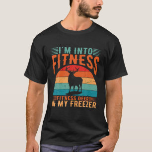 Camiseta Cazando estoy en aptitud cazador de divertidos cie