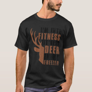 Camiseta Cazando estoy en aptitud cazador de divertidos cie