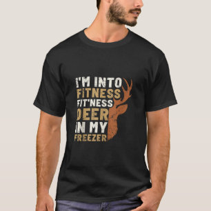 Camiseta Cazando estoy en aptitud para el Ness Deer en mi F