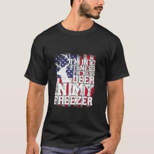 Camiseta Cazando estoy en aptitud para la puesta en forma v