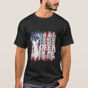 Camiseta Cazando estoy en aptitud para la puesta en forma v