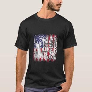 Camiseta Cazando estoy en aptitud para la puesta en forma v