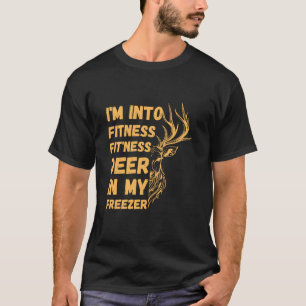 Camiseta Cazando estoy en aptitud para la puesta en forma v