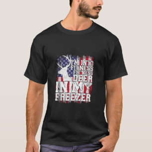 Camiseta Cazando estoy en aptitud para la puesta en forma v