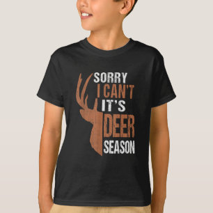 Camiseta Cazando lo siento por su temporada de ciervos Funn