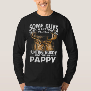 Camiseta Cazando mina de Buddy me llama Día del Padre Pappy