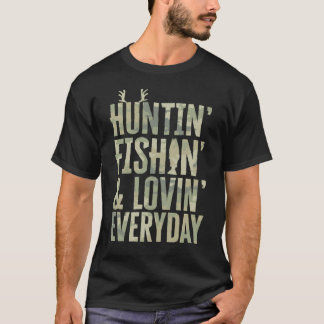 Camiseta Cazar Pescadores Amados Todos Los Días - Día Del P