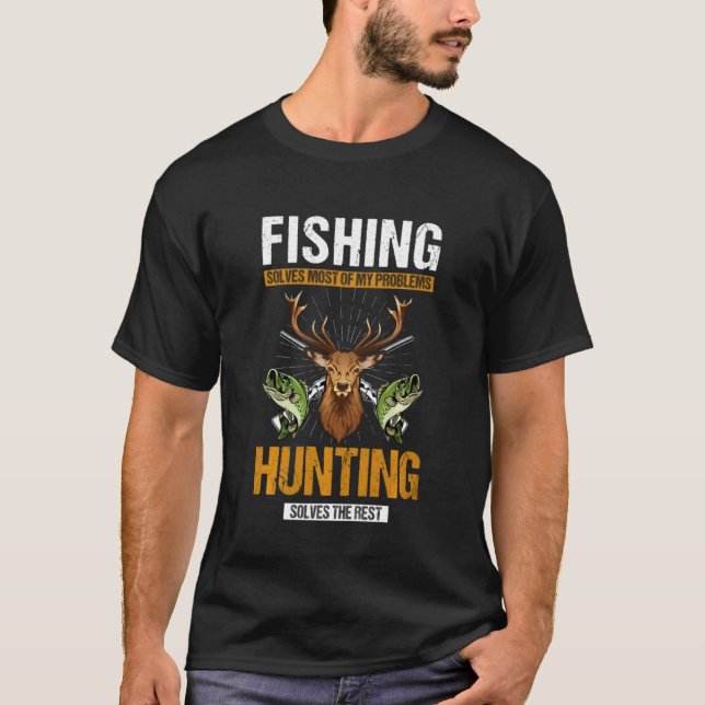 Camiseta Cazar resuelve el resto (Anverso)