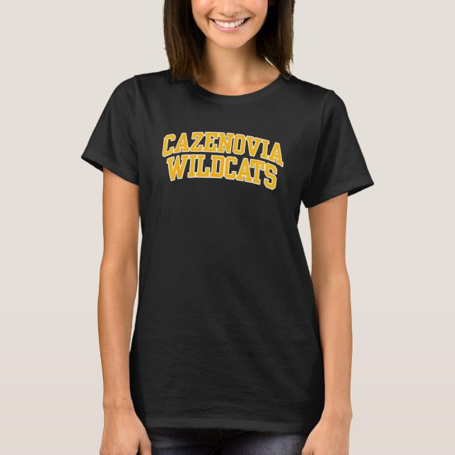 Camiseta Cazenovia College Wildcats 02 (Anverso)