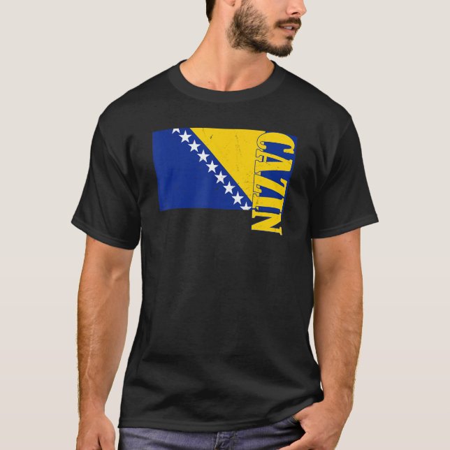 Camiseta Cazin Bosnia Herzegovina Sarajevo Balcanes Bosnia (Anverso)