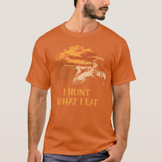 Camiseta Cazo lo que Como Cazando Vida Silvestre Cazador Am