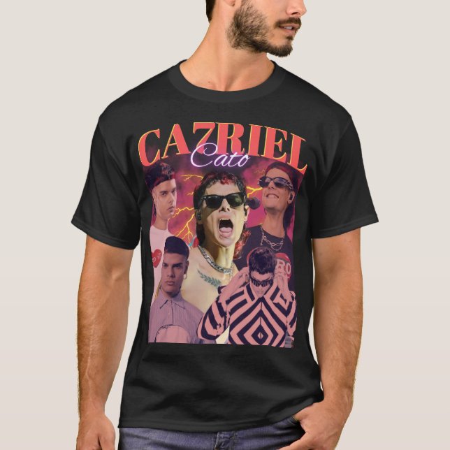 Camiseta CAZRIEL Retro Bootleg Collage Shirt | Vintage (Anverso)