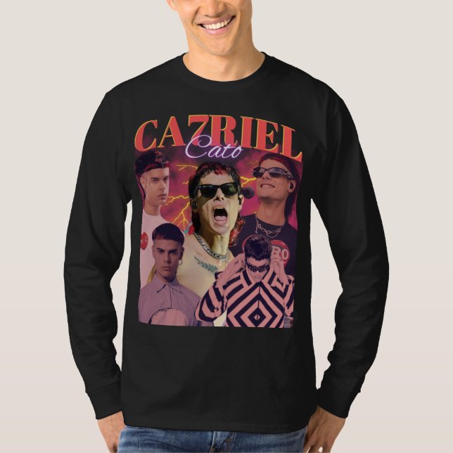 Camiseta CAZRIEL Retro Bootleg Collage Shirt | Vintage (Anverso)