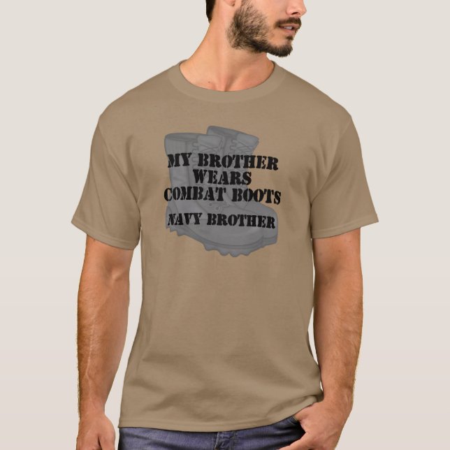 Camiseta CB de Brother de la marina de guerra (Anverso)