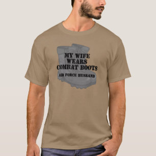Camiseta CB del marido de la fuerza aérea