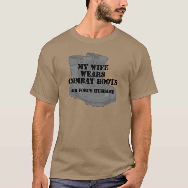 Camiseta CB del marido de la fuerza aérea (Anverso)