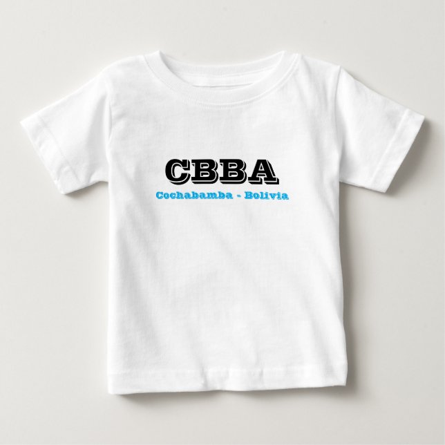 Camiseta CBBA Cochabamba Bolivia (Anverso)