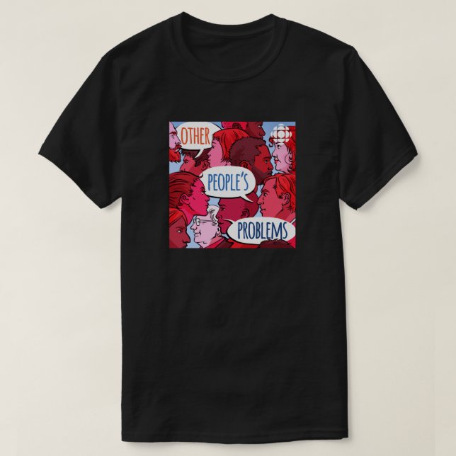 Camiseta CBC Problemas de otras personas (Diseño del anverso)