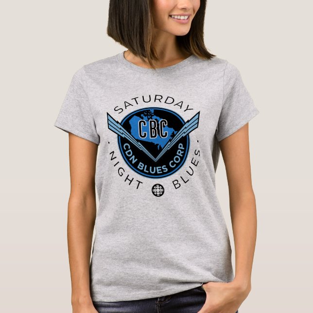 Camiseta CBC Saturday Night Blues Women (Anverso)