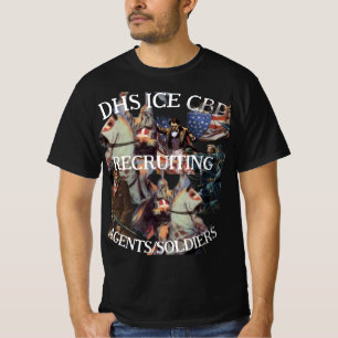 Camiseta CBP Contratación Patrulla Fronteriza Aduanas Nació