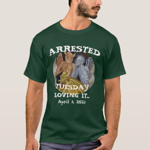 Camiseta CBP DHS 45º Presidente Arrestado MAGA EE. UU. 454