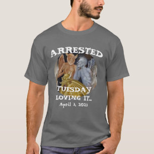 Camiseta CBP DHS 45º Presidente Arrestado MAGA EE. UU. 459