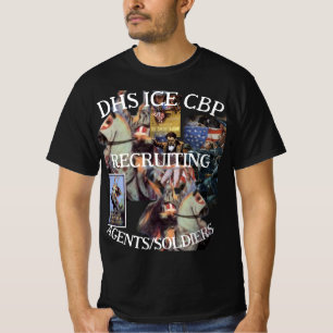 Camiseta CBP Reclutando Patrulla Fronteriza Aduanal Nación 
