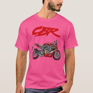 Camiseta CBR Motocicleta Motociclismo Carreras De Carretera