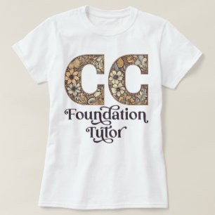 Camiseta CC Fundaciones Tutor Clásica Conversación Floral