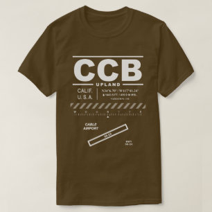 Camiseta CCB del Aeropuerto de Cable