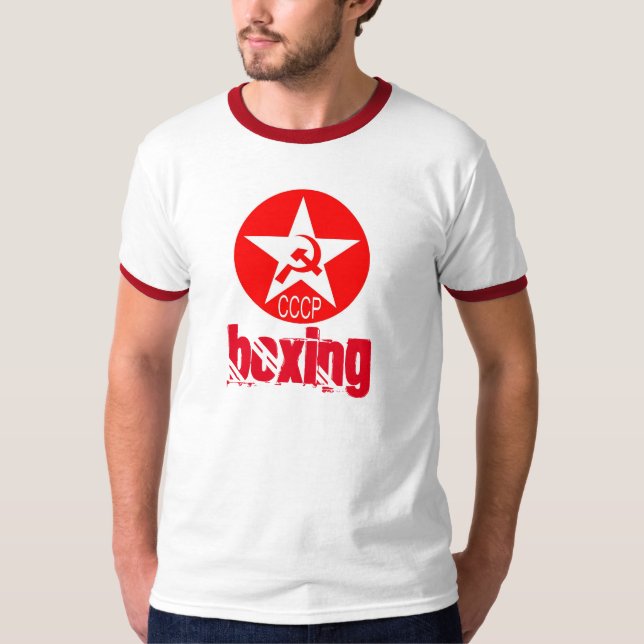 CAMISETA CCCP BOXING (Anverso)
