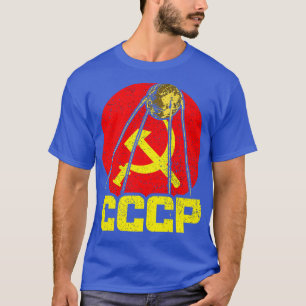 Camiseta CCCP por satélite Sputnik